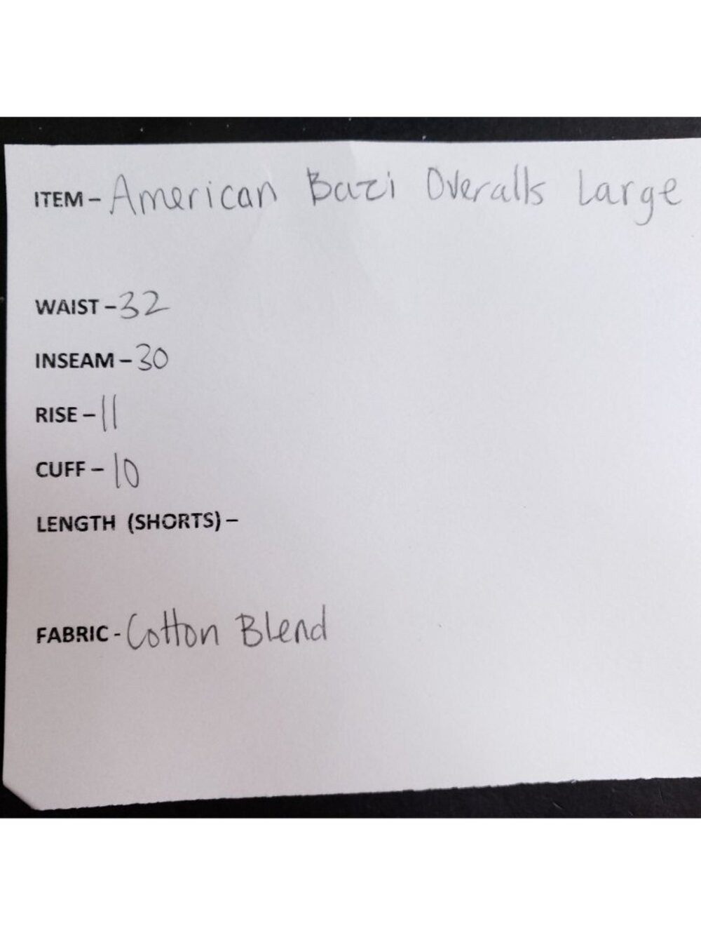 American Bazi Fashion Overalls Women's Size Large Distressed - Picture 8 of 9